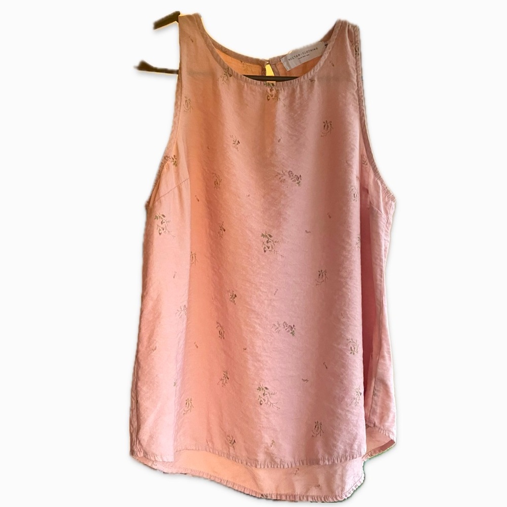 Nectar pink sleeveless top M
